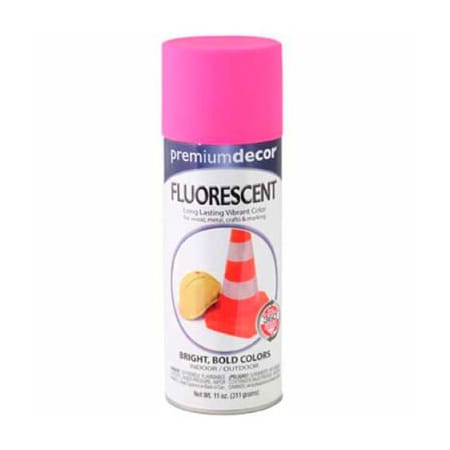 General Paint Spray Paint, Electric Pink, Flat, 12 oz 366138
